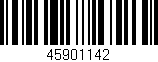 Código de barras (EAN, GTIN, SKU, ISBN): '45901142'