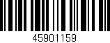 Código de barras (EAN, GTIN, SKU, ISBN): '45901159'