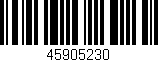 Código de barras (EAN, GTIN, SKU, ISBN): '45905230'