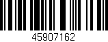 Código de barras (EAN, GTIN, SKU, ISBN): '45907162'