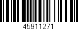 Código de barras (EAN, GTIN, SKU, ISBN): '45911271'