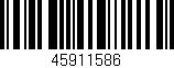 Código de barras (EAN, GTIN, SKU, ISBN): '45911586'