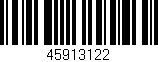 Código de barras (EAN, GTIN, SKU, ISBN): '45913122'