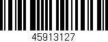 Código de barras (EAN, GTIN, SKU, ISBN): '45913127'