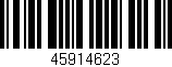 Código de barras (EAN, GTIN, SKU, ISBN): '45914623'