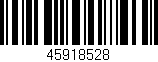 Código de barras (EAN, GTIN, SKU, ISBN): '45918528'