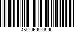 Código de barras (EAN, GTIN, SKU, ISBN): '4593063988980'