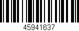 Código de barras (EAN, GTIN, SKU, ISBN): '45941637'