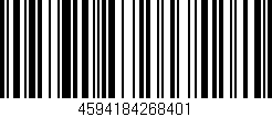 Código de barras (EAN, GTIN, SKU, ISBN): '4594184268401'