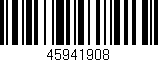 Código de barras (EAN, GTIN, SKU, ISBN): '45941908'