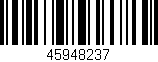 Código de barras (EAN, GTIN, SKU, ISBN): '45948237'