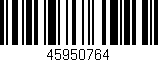 Código de barras (EAN, GTIN, SKU, ISBN): '45950764'