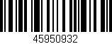 Código de barras (EAN, GTIN, SKU, ISBN): '45950932'