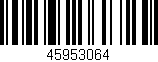 Código de barras (EAN, GTIN, SKU, ISBN): '45953064'