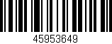 Código de barras (EAN, GTIN, SKU, ISBN): '45953649'