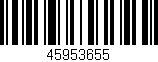 Código de barras (EAN, GTIN, SKU, ISBN): '45953655'
