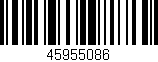 Código de barras (EAN, GTIN, SKU, ISBN): '45955086'