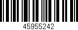 Código de barras (EAN, GTIN, SKU, ISBN): '45955242'