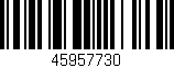 Código de barras (EAN, GTIN, SKU, ISBN): '45957730'