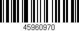 Código de barras (EAN, GTIN, SKU, ISBN): '45960970'