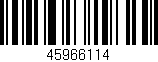 Código de barras (EAN, GTIN, SKU, ISBN): '45966114'