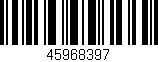 Código de barras (EAN, GTIN, SKU, ISBN): '45968397'