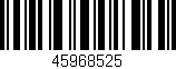 Código de barras (EAN, GTIN, SKU, ISBN): '45968525'