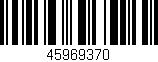 Código de barras (EAN, GTIN, SKU, ISBN): '45969370'