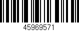 Código de barras (EAN, GTIN, SKU, ISBN): '45969571'