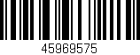 Código de barras (EAN, GTIN, SKU, ISBN): '45969575'