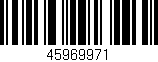 Código de barras (EAN, GTIN, SKU, ISBN): '45969971'