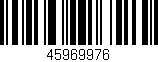 Código de barras (EAN, GTIN, SKU, ISBN): '45969976'