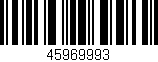 Código de barras (EAN, GTIN, SKU, ISBN): '45969993'