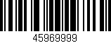 Código de barras (EAN, GTIN, SKU, ISBN): '45969999'