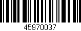 Código de barras (EAN, GTIN, SKU, ISBN): '45970037'