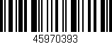 Código de barras (EAN, GTIN, SKU, ISBN): '45970393'