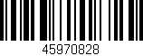Código de barras (EAN, GTIN, SKU, ISBN): '45970828'