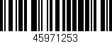 Código de barras (EAN, GTIN, SKU, ISBN): '45971253'