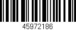 Código de barras (EAN, GTIN, SKU, ISBN): '45972186'