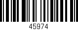 Código de barras (EAN, GTIN, SKU, ISBN): '45974'