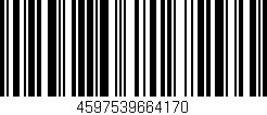 Código de barras (EAN, GTIN, SKU, ISBN): '4597539664170'