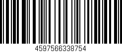 Código de barras (EAN, GTIN, SKU, ISBN): '4597566338754'