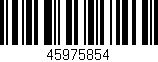 Código de barras (EAN, GTIN, SKU, ISBN): '45975854'
