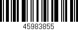 Código de barras (EAN, GTIN, SKU, ISBN): '45983855'