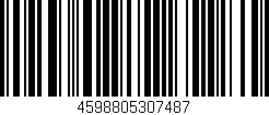 Código de barras (EAN, GTIN, SKU, ISBN): '4598805307487'