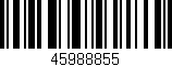 Código de barras (EAN, GTIN, SKU, ISBN): '45988855'