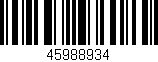 Código de barras (EAN, GTIN, SKU, ISBN): '45988934'