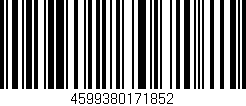 Código de barras (EAN, GTIN, SKU, ISBN): '4599380171852'