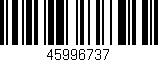 Código de barras (EAN, GTIN, SKU, ISBN): '45996737'