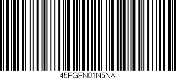 Código de barras (EAN, GTIN, SKU, ISBN): '45FGFN01N5NA'